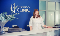 Ресепшн клиники пластической хирургии «Интеко-клиник»