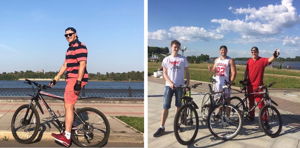 Велосипедные прогулки положительно влияют на здоровье