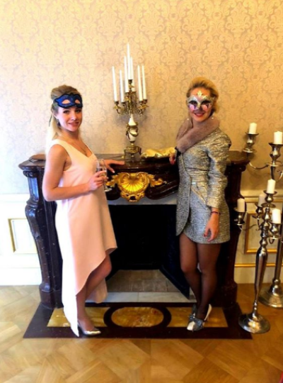 Анастасия Борисенко на балу пластических хирургов