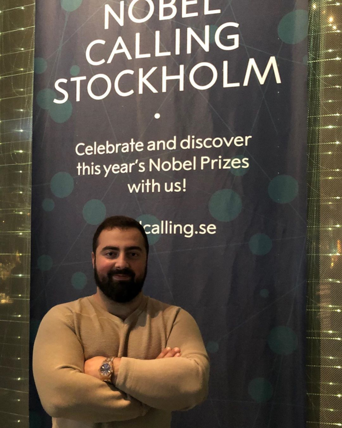 Гукас Миракян побывал на вручении Нобелевской премии.