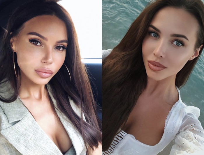 Оксана Самойлова и Анастасия Решетова