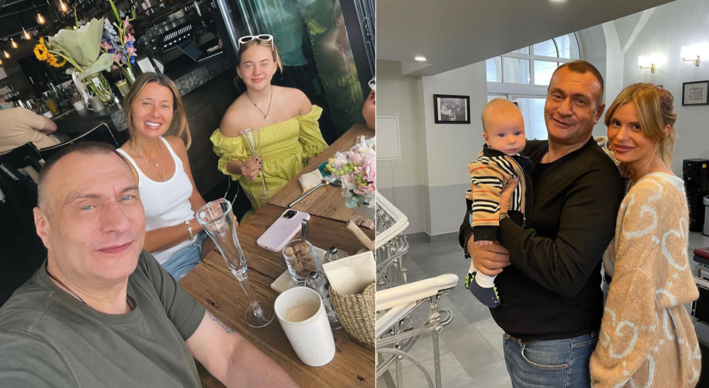 Отари Гогиберидзе с семьей