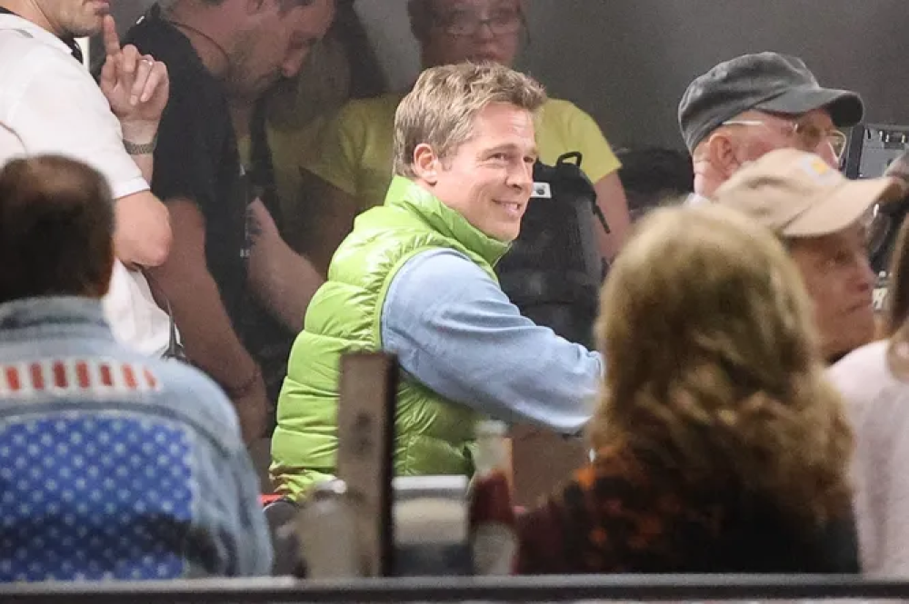 Бред Питт на Уимблдоне