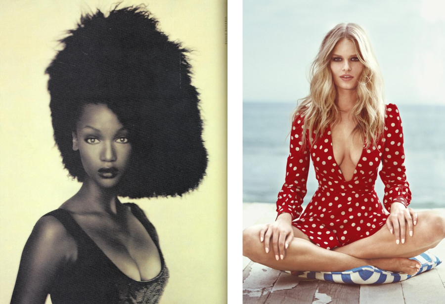 Тайра Бэнкс и Анна Эверс